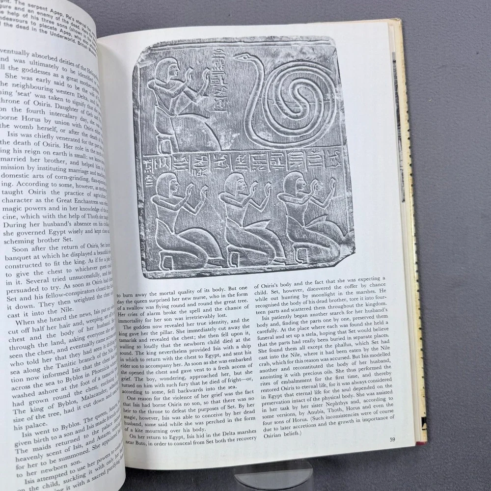 Veronica Ions Egyptian Mythology Hardcover 1968 New Edition History Religion